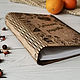 Wooden book for writing recipes. Recipe books. semejnaya-masterskaya-bambuk. My Livemaster. Фото №4