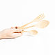Juego de cubiertos-tenedor, grande y cucharaditas. VLN1. Spoons. ART OF SIBERIA. Ярмарка Мастеров.  Фото №5