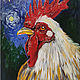  Cock: I'll be up soon... acrylic painting, Pictures, Penza,  Фото №1