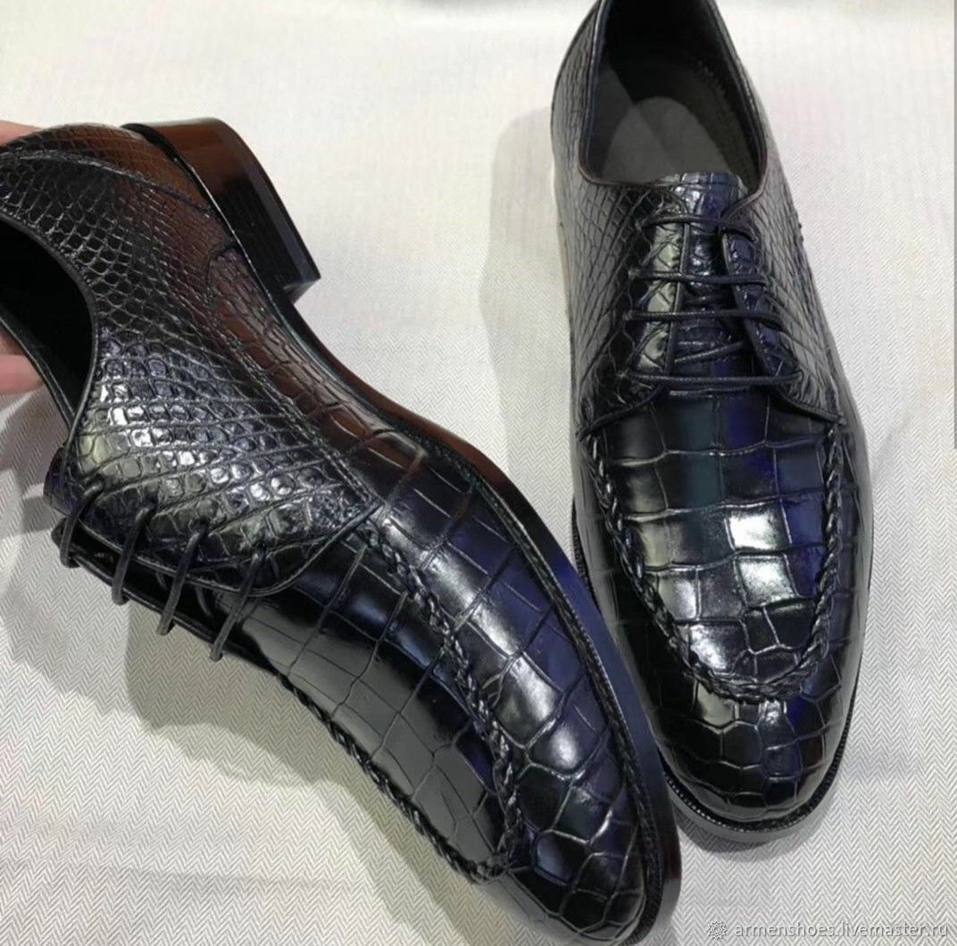 Челси ботинки мужские под крокодила