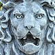 Голова Льва бетонная Античный камень шебби-шик, Фигуры садовые, Азов,  Фото №1