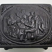 Аntique Sculpt of Baron Klodt Horse Cast iron + Round Table Present