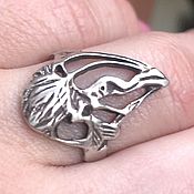 Винтаж: Р.кварц,серебряное колье,кольцо и серьги