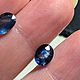 Синий природный сапфир. 1,46ct и 1,54ct. Минералы. Astro.gems. Ярмарка Мастеров.  Фото №7