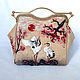 Bag with clasp: ' Japanese story'. Clasp Bag. Anastasiya Kozlova. My Livemaster. Фото №4