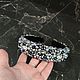 Ободок со стразами и хрусталём, в наличии, ширина 4 см. Ободки. Anna-jewerly--1. Ярмарка Мастеров.  Фото №8