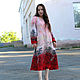 Felted dress ' Amazing Japan'. Dresses. silk wool. My Livemaster. Фото №4