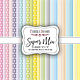 Набор скрапбумаги Super Mix 30,5x30,5 см 12 листов, Бумага для скрапбукинга, Ижевск,  Фото №1