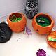 Order Mini Pumpkin Jewelry Box for small things (ring box, Halloween). magic stick. Livemaster. . Box Фото №3