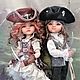 OOAK Paola Reina doll Pirate Jack Sparrow. Custom. kuklandia-maria. My Livemaster. Фото №6