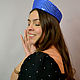 Mini kokoshnik blue. Tiaras. Novozhilova Hats. My Livemaster. Фото №5