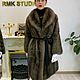 Шуба из соболя. Шубы. RMK_STUDIO. Ярмарка Мастеров.  Фото №6