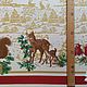 Заказать Ткань лен хлопок Лесная сказка Золото. Оксана    Льняной мир. Ярмарка Мастеров. . Ткани Фото №3