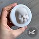 Order Mold M5 (form for making the face). homyakmarket (homyakmarket). Livemaster. . Blanks for dolls and toys Фото №3