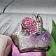 Кольцо "Рубиновая бабочка" из серебра с натуральными камнями, Кольца, Краснодар,  Фото №1