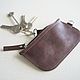 key holder made of genuine leather, Housekeeper, Yaroslavl,  Фото №1