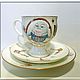 Coffee set "Alice in Wonderland". Tea & Coffee Sets. Classic porcelain (SZubova). My Livemaster. Фото №5