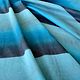 Natural fine suede Blue-gray stripe 0,5 mm, Leather, Ankara,  Фото №1