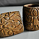 Пара стаканов: Древние Боги/ беж, Стаканы, Москва,  Фото №1