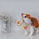 Мама кошка с котенком, Мягкие игрушки, Северодвинск,  Фото №1