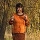 Заказать  Вязаный костюм Хурма. Людмила Новикова. Ярмарка Мастеров. . Костюмы Фото №3