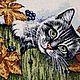 'Mike Farley' embroidered pattern. Fine art photographs. zimushkaoo. My Livemaster. Фото №4