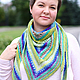 Заказать Платок TABBY. BigCityKnit. Ярмарка Мастеров. . Шали Фото №3