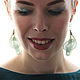 Earrings ' 3D Curl'. Earrings. Ксения (by Popova). My Livemaster. Фото №4