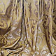 Ткань для штор в классическом стиле. Золотая мозаика с орнаментом, Портьеры и гардины, Пушкино,  Фото №1