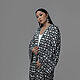 Абайя + брюки + топ. Шелк Армани. Костюмы. Abaya-altay. Интернет-магазин Ярмарка Мастеров.  Фото №2