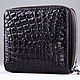 Кошелек из натуральной кожи крокодила IMA0093B5. Кошельки. CrocShop товары из экзотической кожи. Интернет-магазин Ярмарка Мастеров.  Фото №2