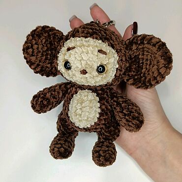 Куклы и игрушки ручной работы. Ярмарка Мастеров - ручная работа Плюшевый Чебурашка. Handmade.