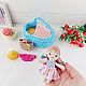 Кукла вязаная с набором одежды в колыбельке. Куклы и пупсы. Marishka_Toys. Ярмарка Мастеров.  Фото №6