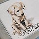 Picture cross stitch Dalmatian Puppy cross Stitch. Pictures. sweet-home11. My Livemaster. Фото №4