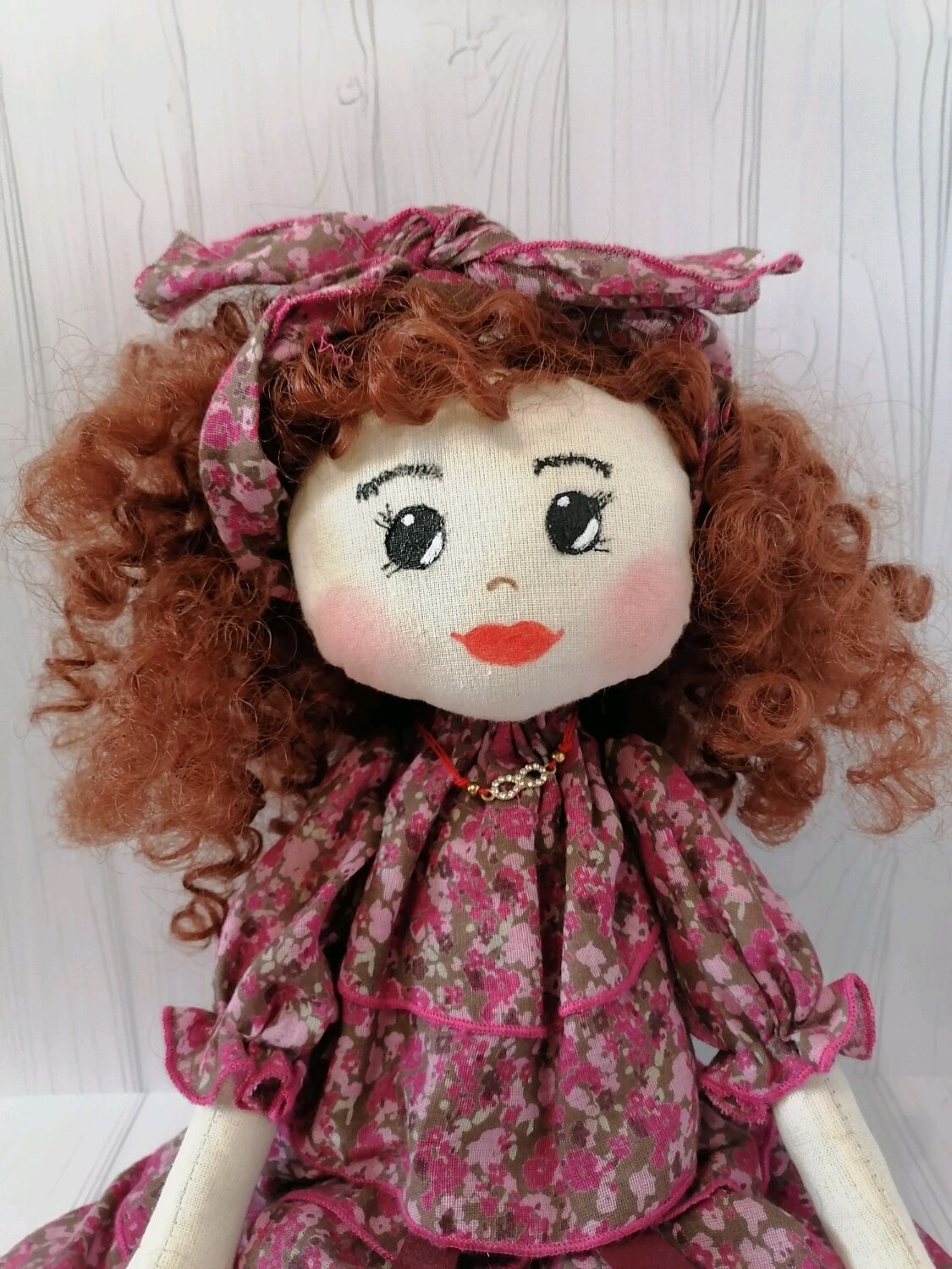 Кукла ручной работы. Кудряшка. Кукла с кудрявые волосами в интернет ...