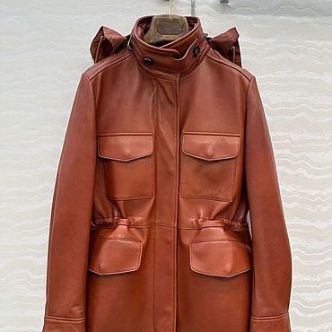 Одежда ручной работы. Ярмарка Мастеров - ручная работа Кожаная куртка. Handmade.