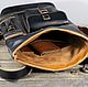 Urban backpack. Genuine leather. Handmade. Backpacks. Masterskaya 'FACTURE'. My Livemaster. Фото №6