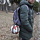 Сумка-переноска для футбольного мяча из кожи. Спортивная сумка. SMV Family Craft изделия из кожи. Ярмарка Мастеров.  Фото №5