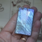 Материалы для творчества handmade. Livemaster - original item Labradorite, cabochon 51 x 30 x 7. Handmade.