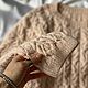 Свитер с косами. Свитеры. MY FLOWER KNITTING. Ярмарка Мастеров.  Фото №4