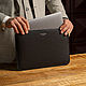 Чехол для MacBook Air 13 кожаный черный. Чехол. TONY LEO. Ярмарка Мастеров.  Фото №5