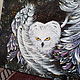 'Wise Owl' Author's painting. Oil on canvas. Pictures. Anji's favourite pictures (anzhela-a). My Livemaster. Фото №6