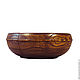 Wooden plate-candy bowl made of elm wood. T44. Plates. ART OF SIBERIA. Online shopping on My Livemaster.  Фото №2