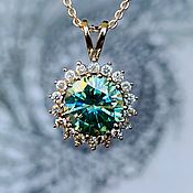 Украшения handmade. Livemaster - original item Diamond pendant 