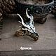 Кольцо «Дракон Алдуин» (Skyrim), бронза / серебро 925 пробы. Кольца. Мастенариум (mastenarium). Ярмарка Мастеров.  Фото №4