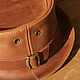 Waxed leather pork pie hat PPH-12. Hats1. Bluggae Custom Headwear. My Livemaster. Фото №5