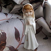 Винтаж handmade. Livemaster - original item Vintage Souvenirs: porcelain figurine Catholic Capodimonte. Handmade.