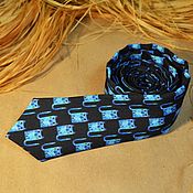 Яркий галстук Узоры! Стильный галстук - лучший мужской аксессуар