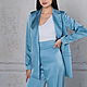 Women's satin suit with trousers, Suits, Stavropol,  Фото №1