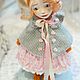 Эльза. Тедди Долл. ShabbyDoll Studio. Ярмарка Мастеров.  Фото №6